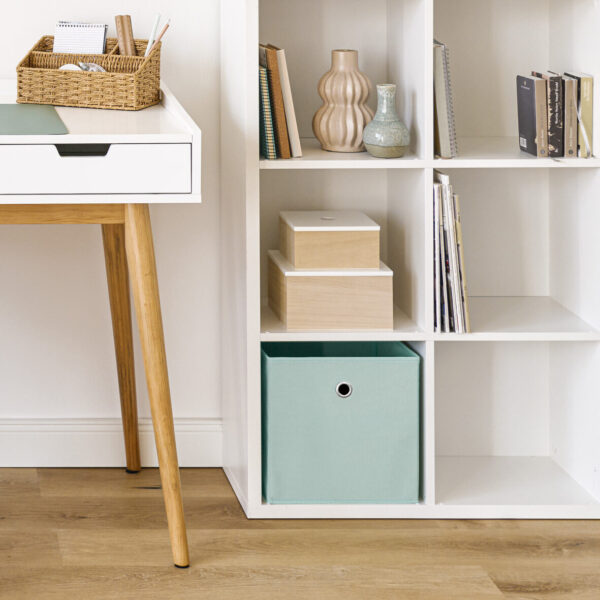 Aufbewahrungsbox, Vlies, mint – Lifestyle 1