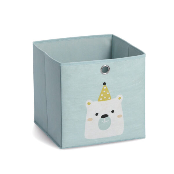 Aufbewahrungsbox "Icebear", Vlies, mint
