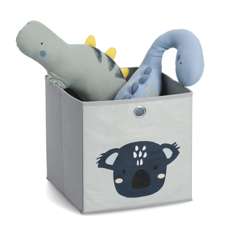 Aufbewahrungsbox "Koala", Vlies, grau – Ansicht 2