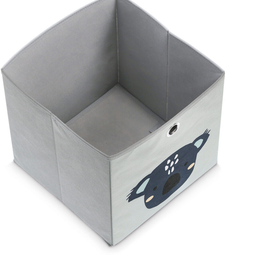 Aufbewahrungsbox "Koala", Vlies, grau – Ansicht 4