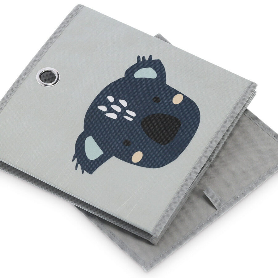 Aufbewahrungsbox "Koala", Vlies, grau – Ansicht 3