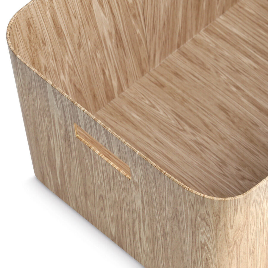 Aufbewahrungsbox "Holz", Pappe – Ansicht 3