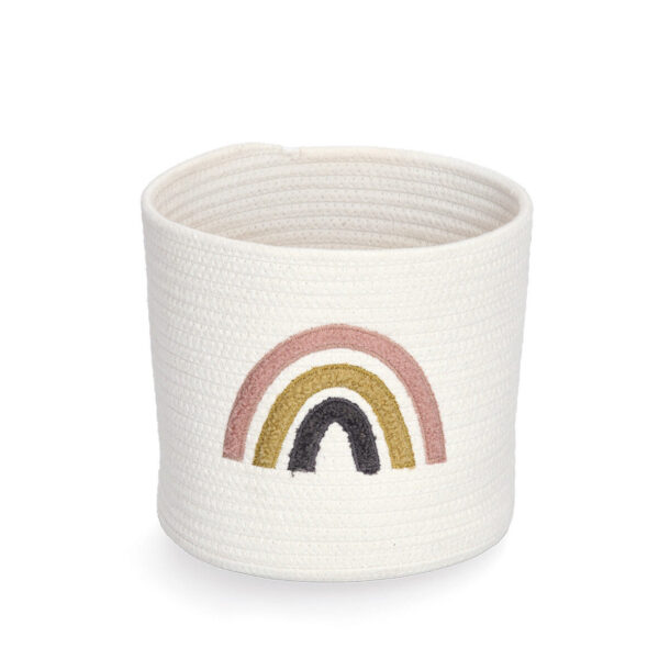 Aufbewahrungskorb "Rainbow", Baumwolle/Polyester,