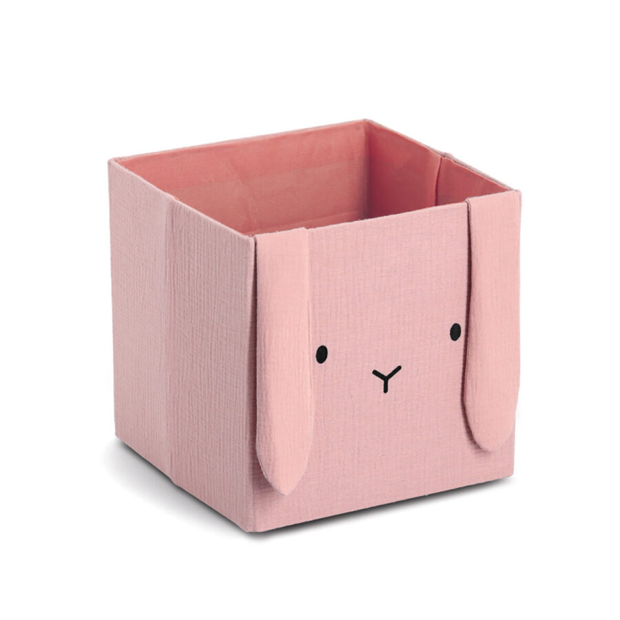 Aufbewahrungsbox "Hase", Musselin,
