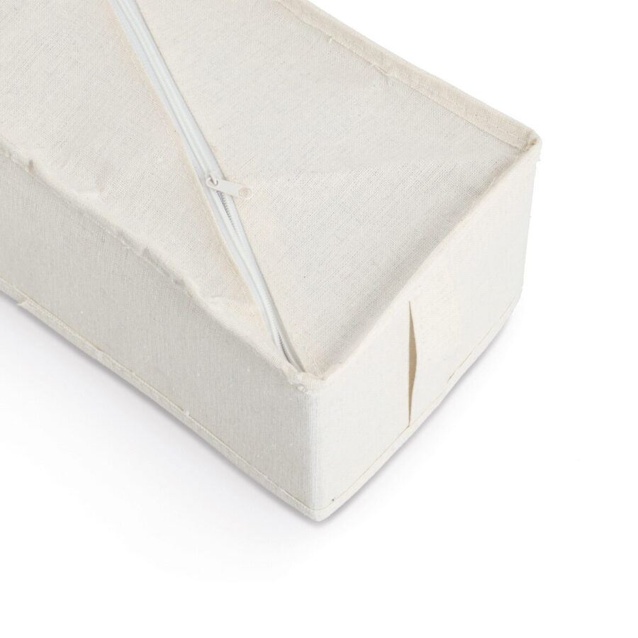 Aufbewahrungsbox mit 6 Fächern, Polyester/Vlies, – Ansicht 4