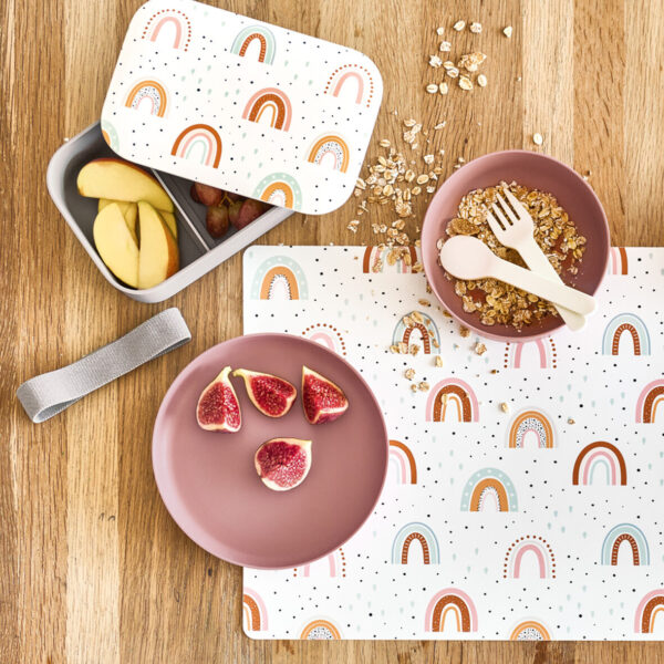 Lunch Box "Rainbow", Kunststoff – Lifestyle 1