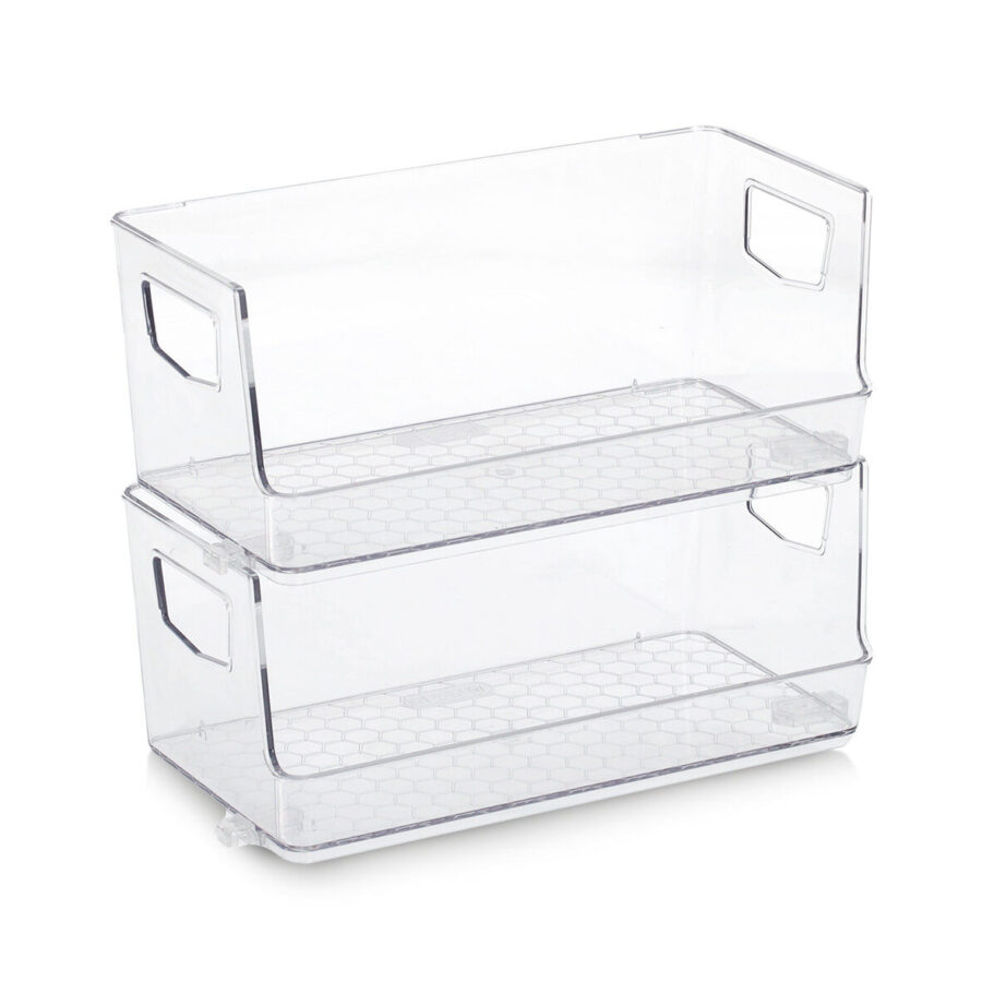 Aufbewahrungsboxen-Set, 2-tlg., Kunststoff – Ansicht 2