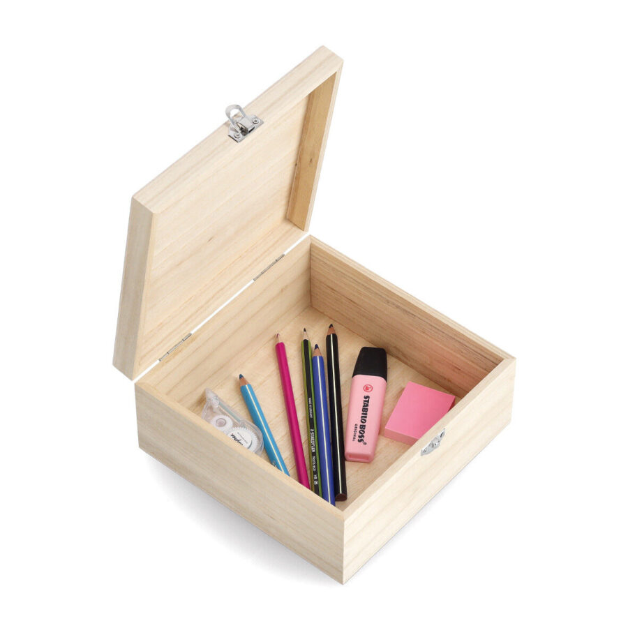 Aufbewahrungsbox, Holz – Ansicht 2