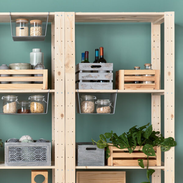 Aufbewahrungskiste "Vintage grau", Holz โ Lifestyle 1