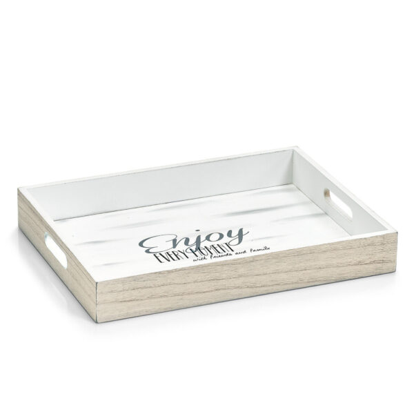 Serviertablett "Enjoy", Holz