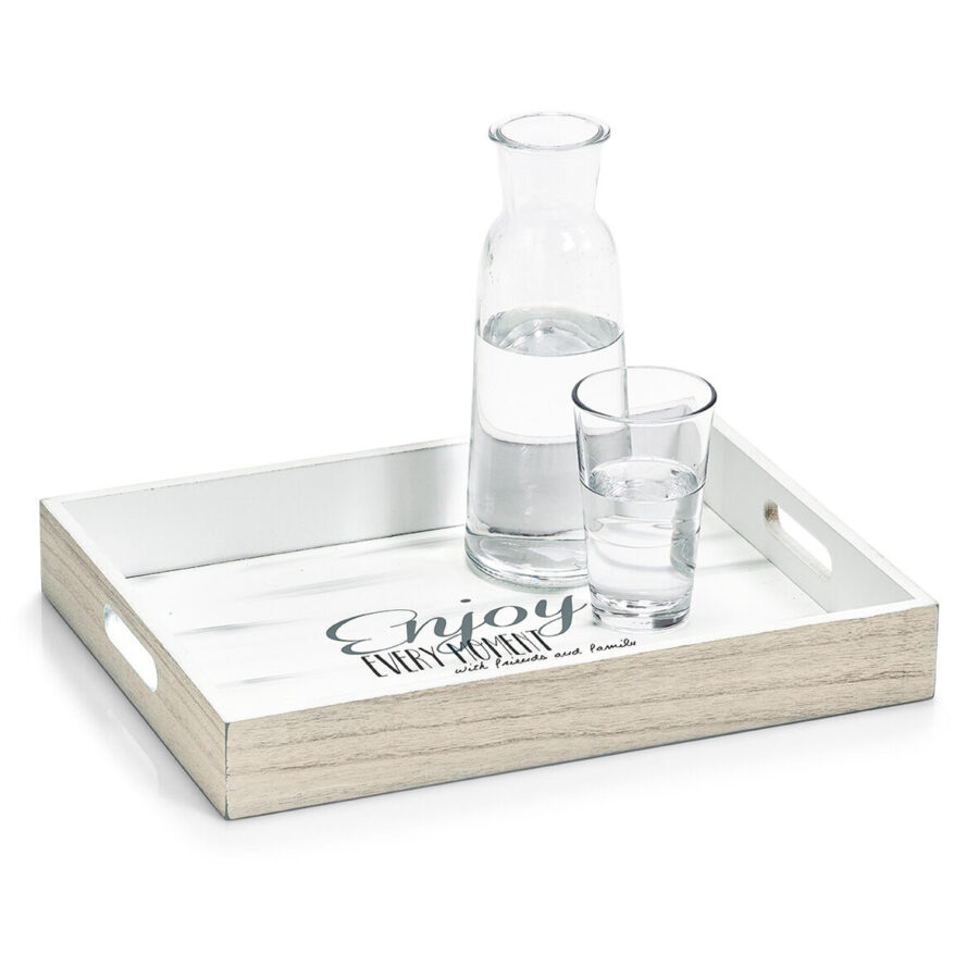 Serviertablett "Enjoy", Holz – Ansicht 2