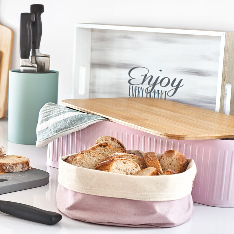 Serviertablett "Enjoy", Holz – Lifestyle 1