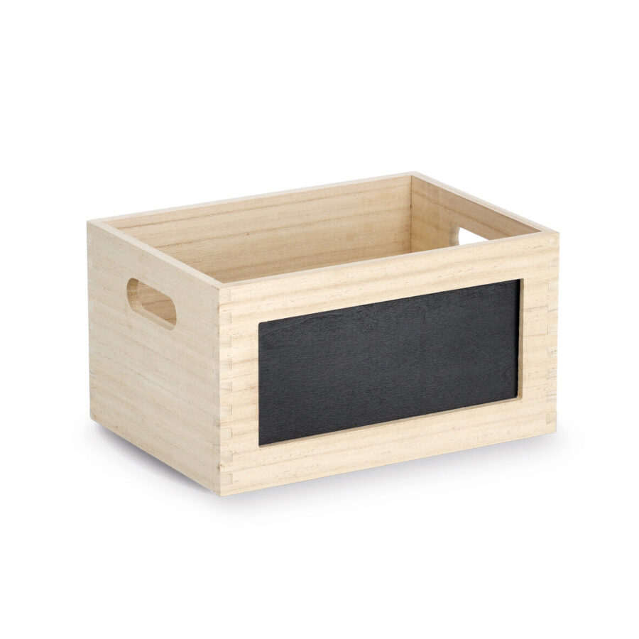 Allzweckkiste m. Tafel, Holz