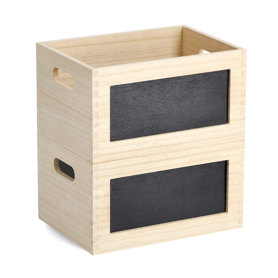 Allzweckkiste m. Tafel, Holz – Ansicht 6