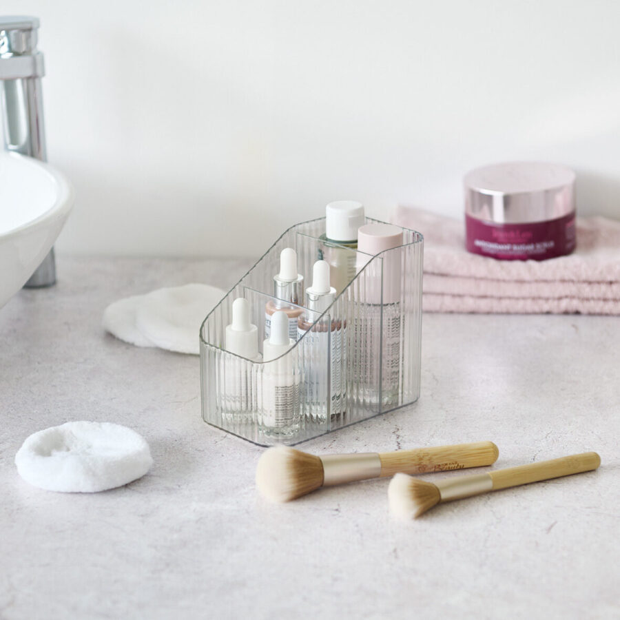 Utensilien-Organizer, 3 Fächer, Kunststoff – Lifestyle 1
