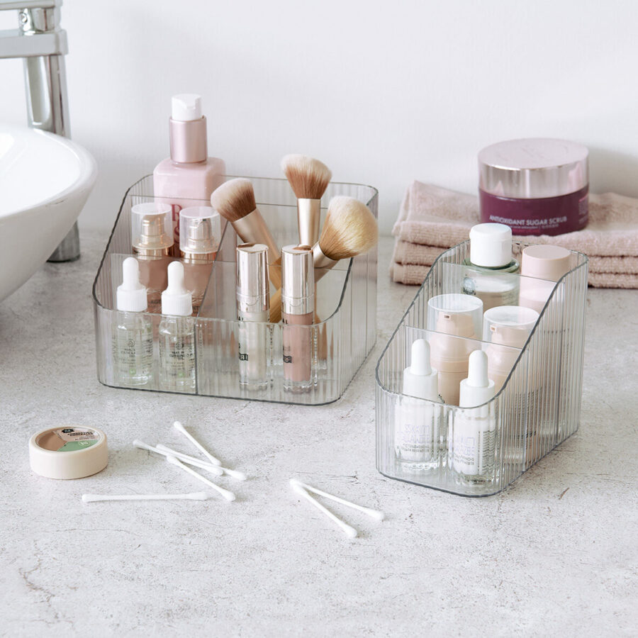 Utensilien-Organizer, 3 Fächer, Kunststoff – Lifestyle 2