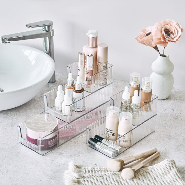 Utensilien-Organizer-Set, 3-tlg., Kunststoff – Lifestyle 1