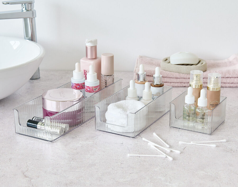 Utensilien-Organizer-Set, 3-tlg., Kunststoff – Lifestyle 2