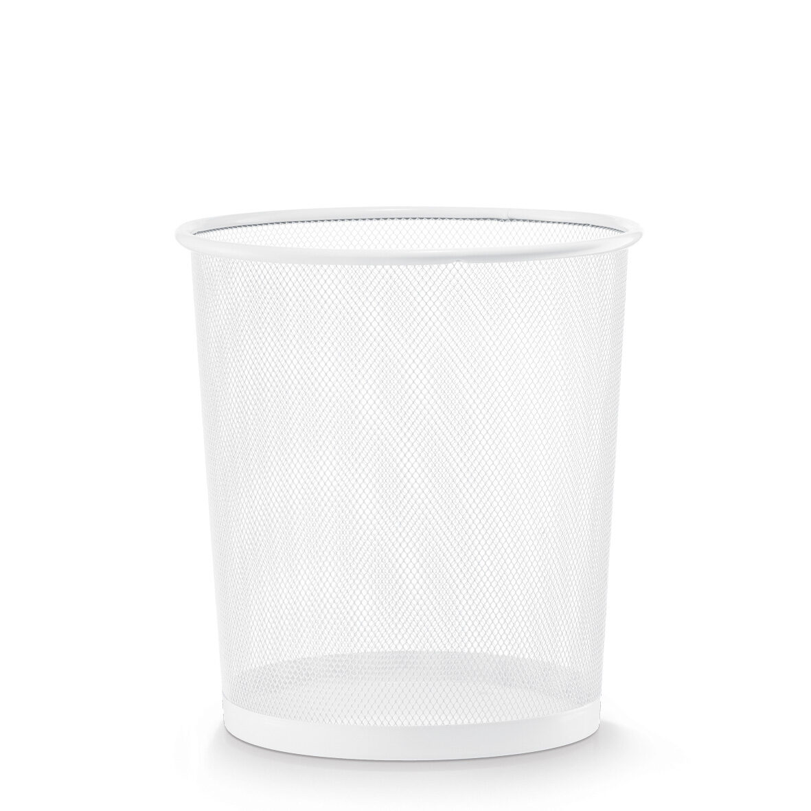 Papierkorb, Mesh, weiß