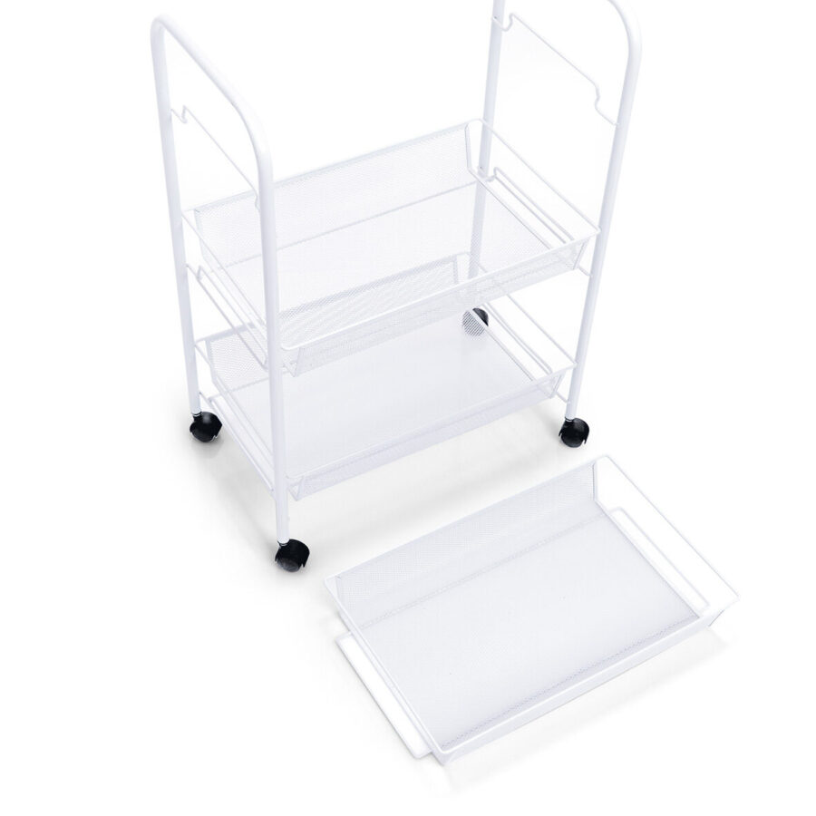 Rollwagen, Mesh, weiß – Ansicht 3