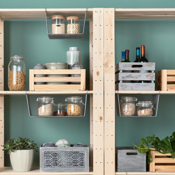 Unter-Fachbodenregal, Mesh – Lifestyle 1