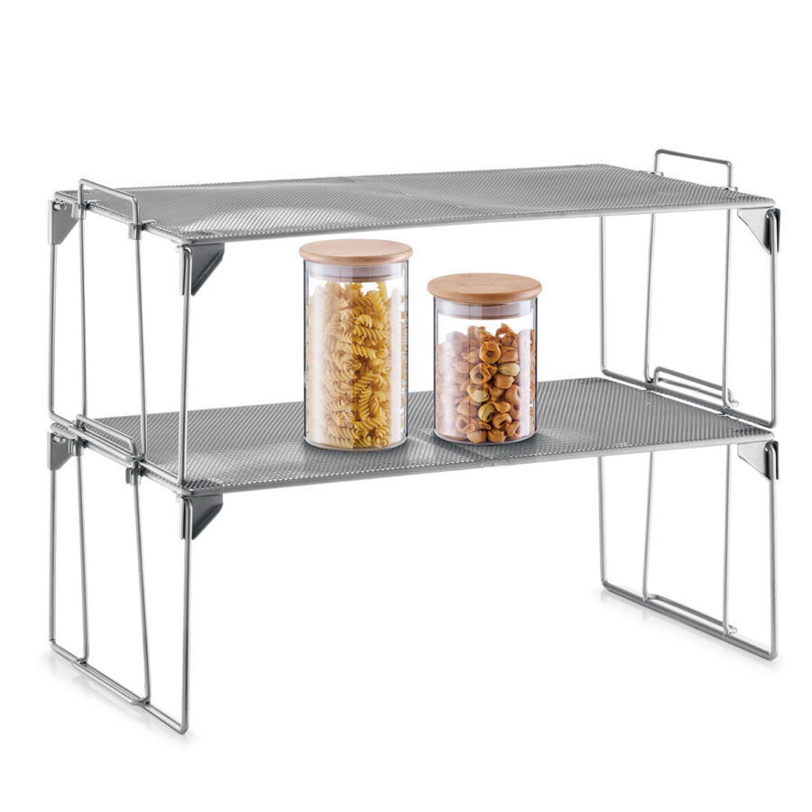 Universalregal, stapelbar, Mesh – Ansicht 4