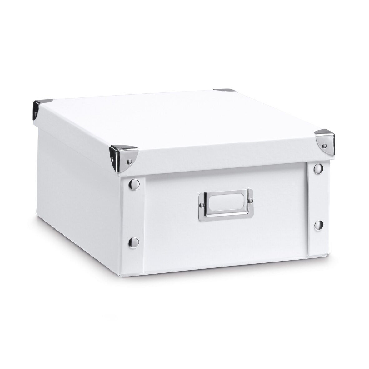 Aufbewahrungsbox, Pappe, weiß