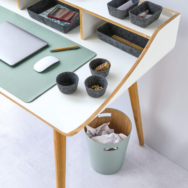 Papierkorb, Pappe, mint – Lifestyle 1