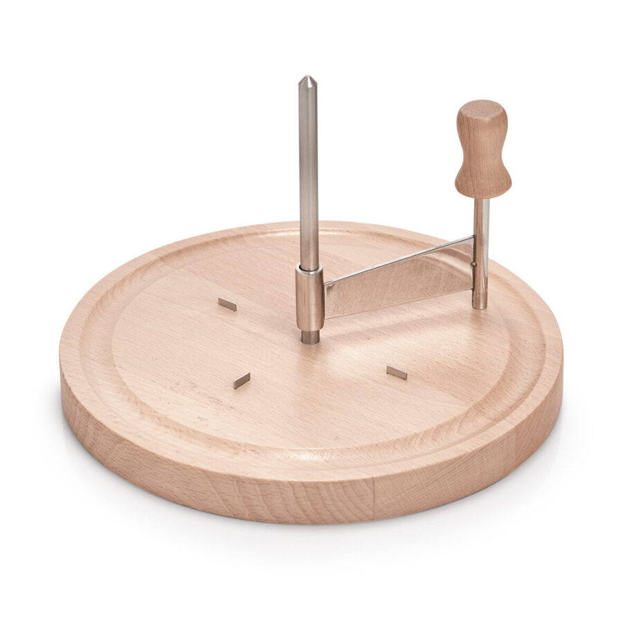 Käseschneide-Set, Buche/Edelstahl – Ansicht 2