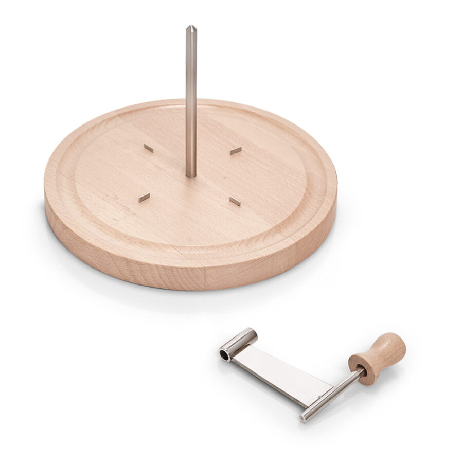Käseschneide-Set, Buche/Edelstahl – Ansicht 3